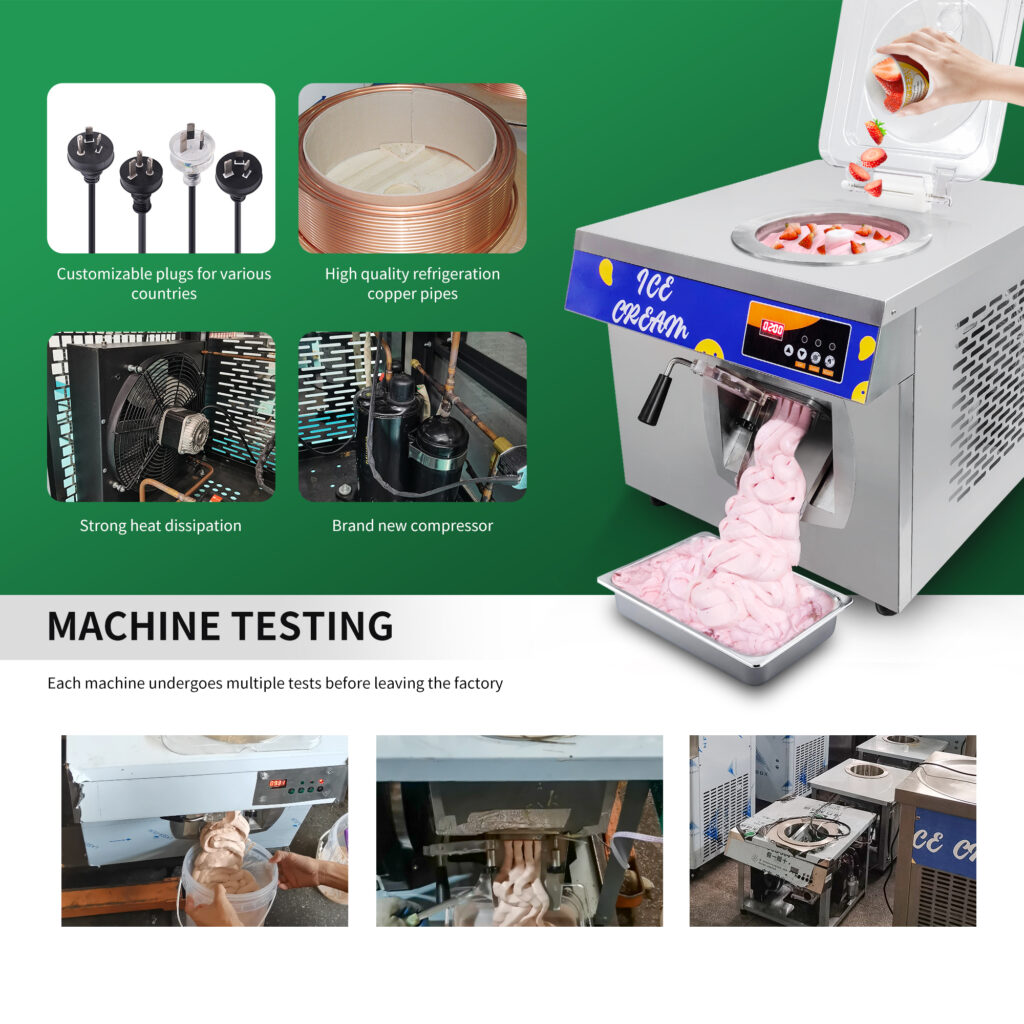 small ice cream machine factory