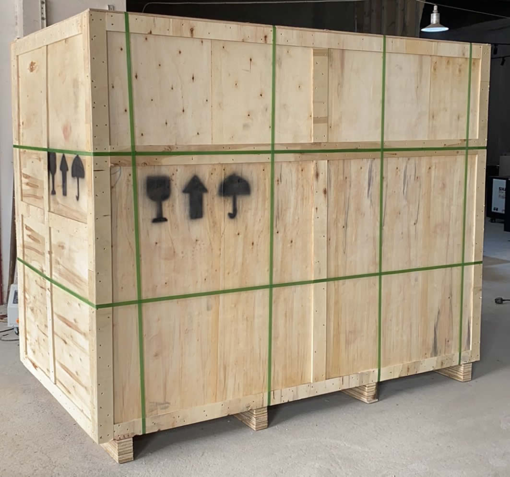 shipping plywood box