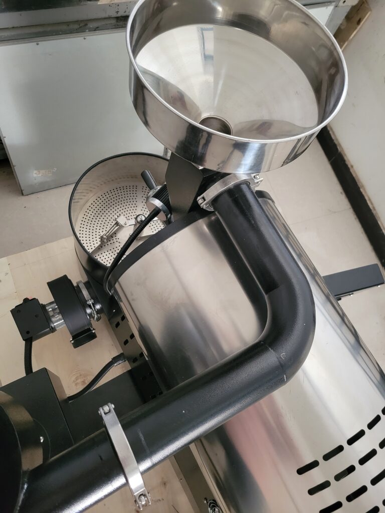 coffee roaster exhaust system