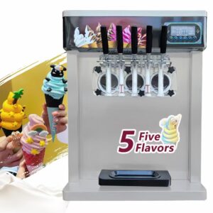 5 flavor ice cream machine