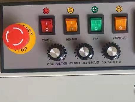 sealing machine control panel