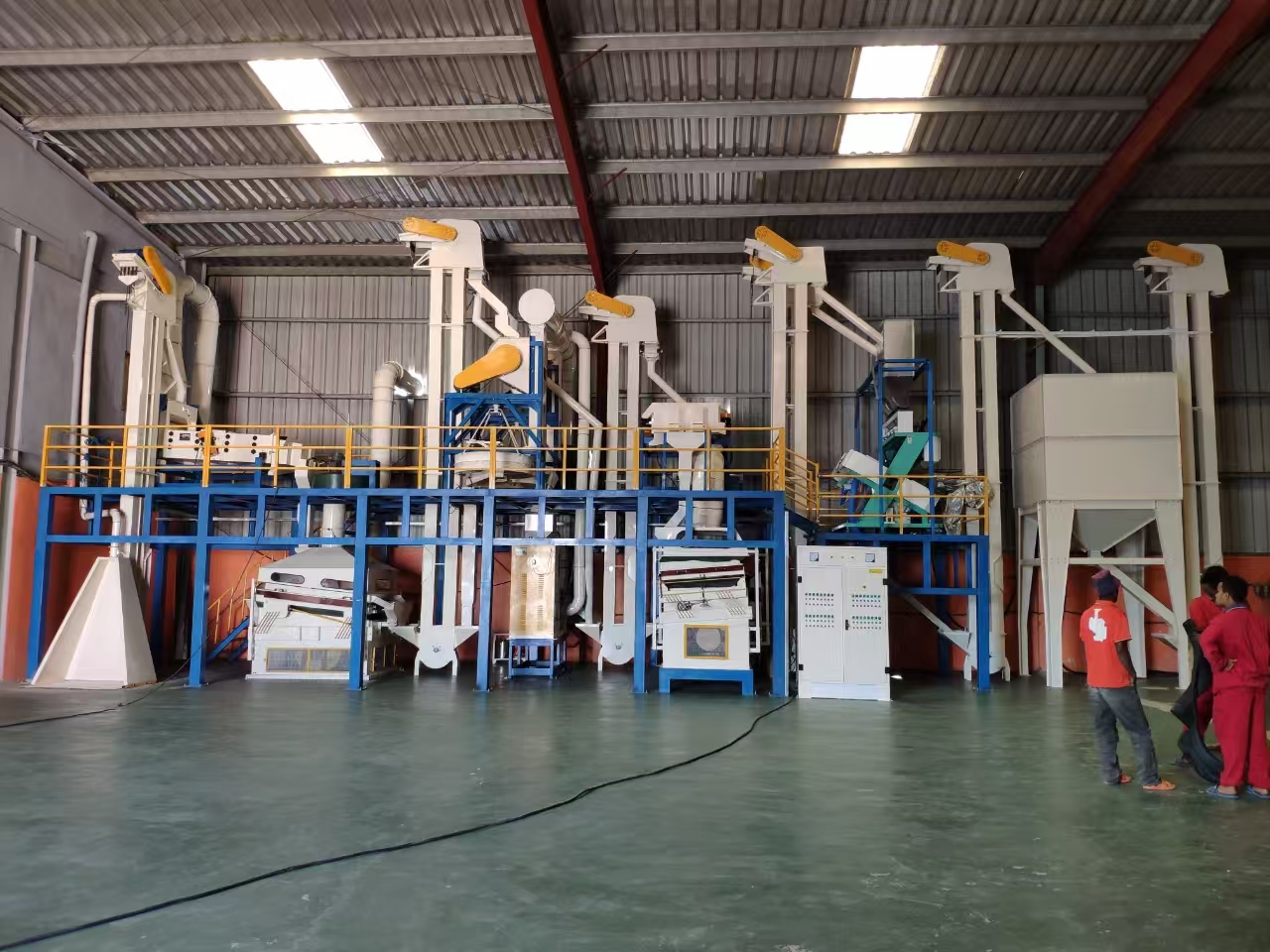 coffee processing plant